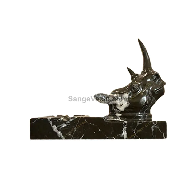 hippo ashtray sculpture