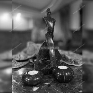 black Sama Dance Statue
