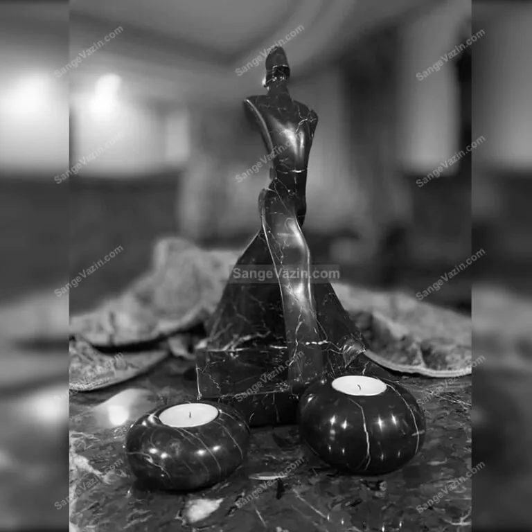 black Sama Dance Statue