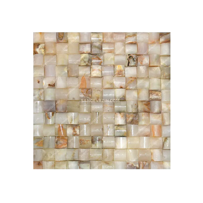 Semicircular Onyx Stacked Stone