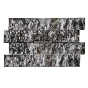 silver stacked stone