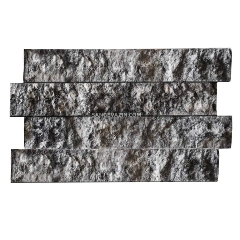 silver stacked stone