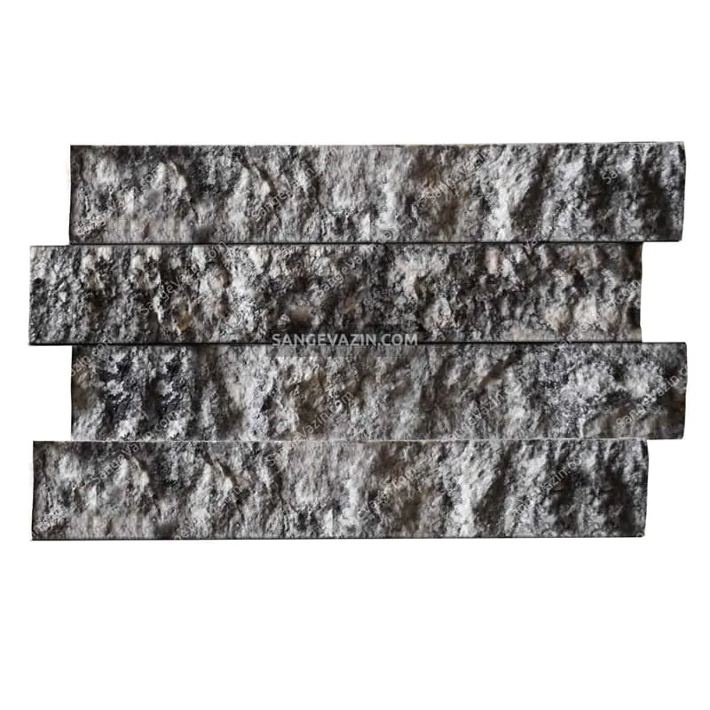 silver stacked stone