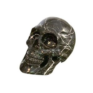 skull stone sculpture