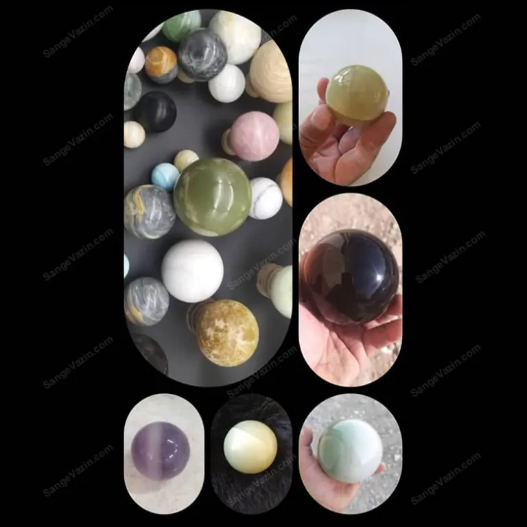 unique stone ball