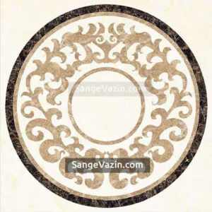 cream inlay stone