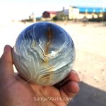 galaxy stone sphere