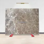white brown marble slab stone