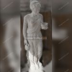 garden stone lady statue