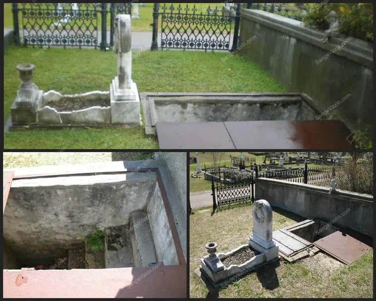 Grave of Florence Irene Ford - strange gravestone