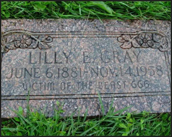 Mysterious Gravestone of Lilly E. Gray