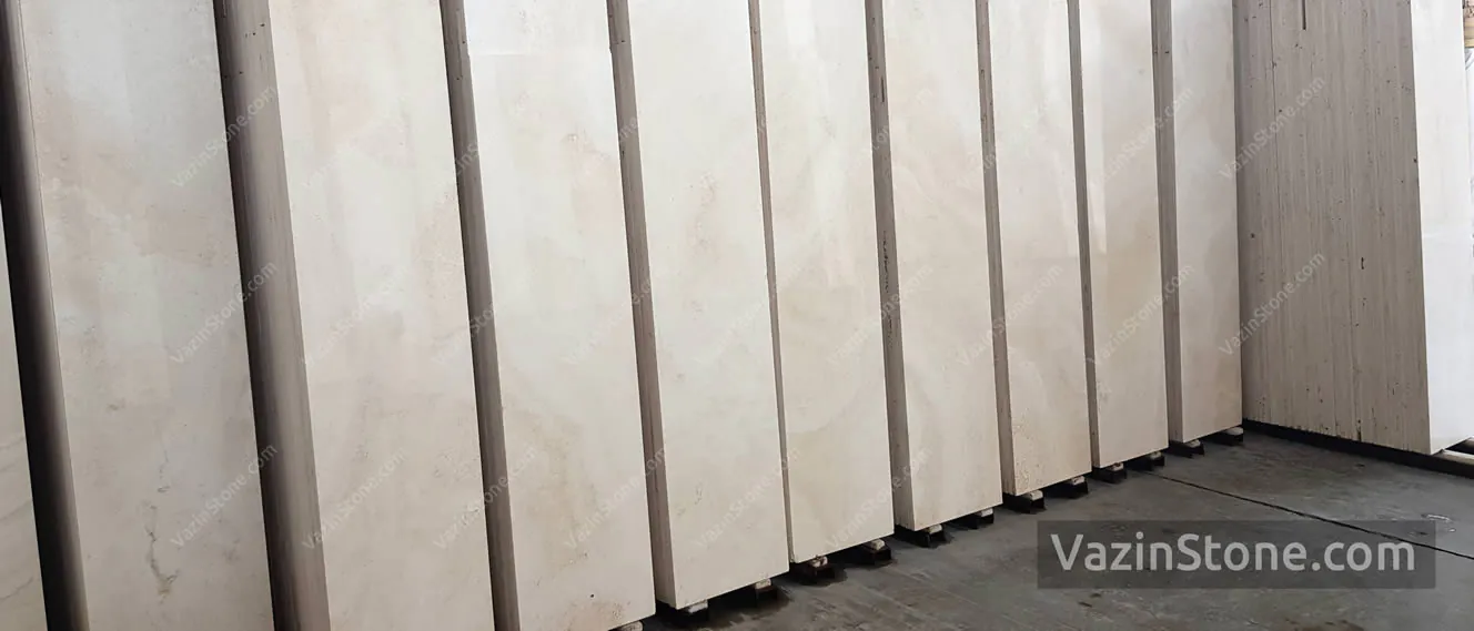 abbasabad white travertine 40 cm width