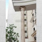 travertine column