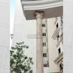 travertine column