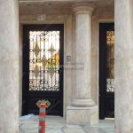 travertine stone clomun