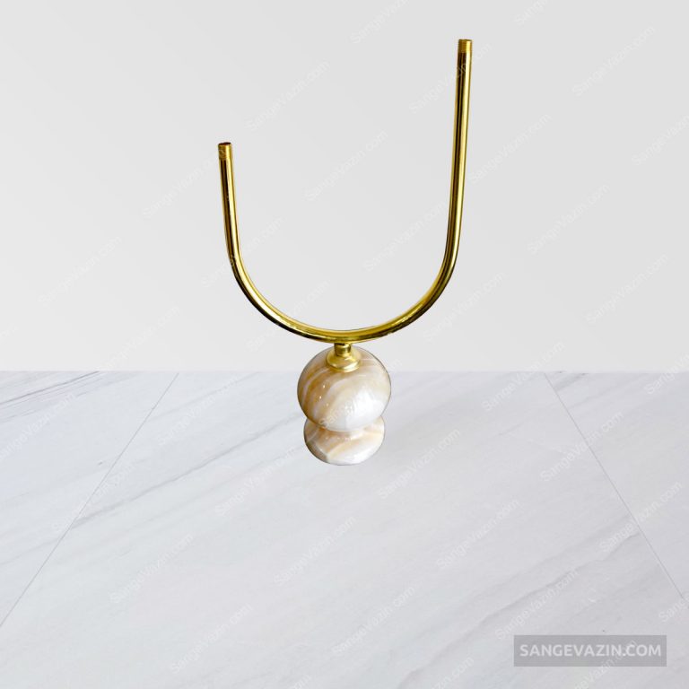 iranian stone candle holder