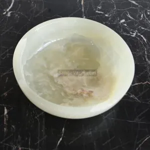moon stone dish