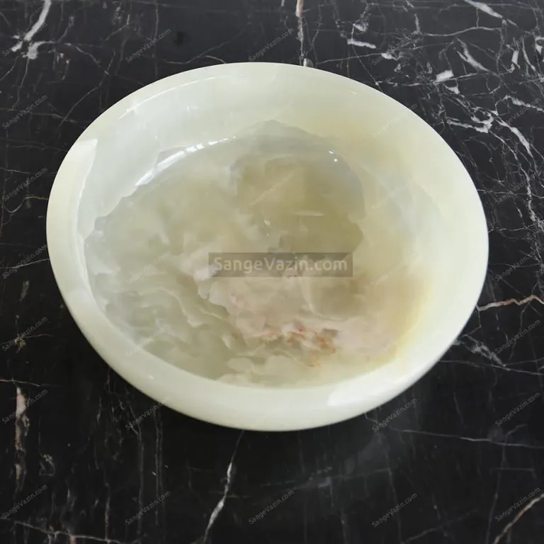 moon stone dish