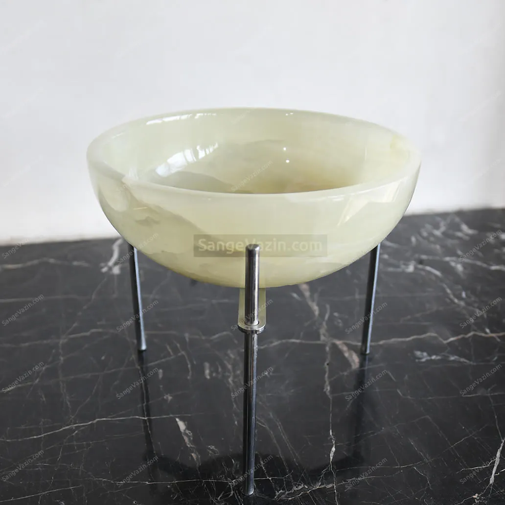 Moon onyx bowl