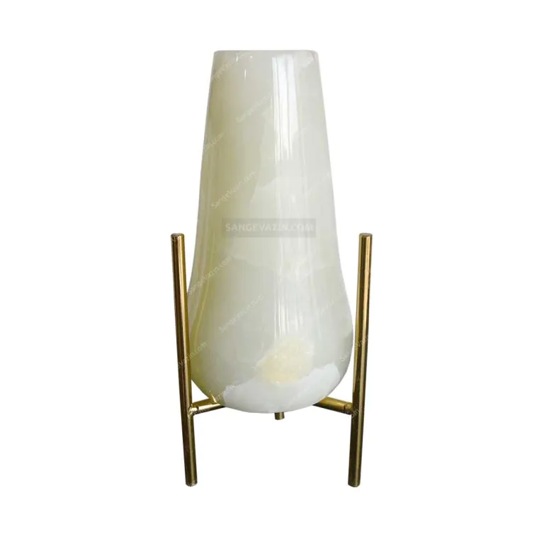stone flower vase