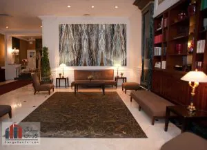 lobby wall stone design
