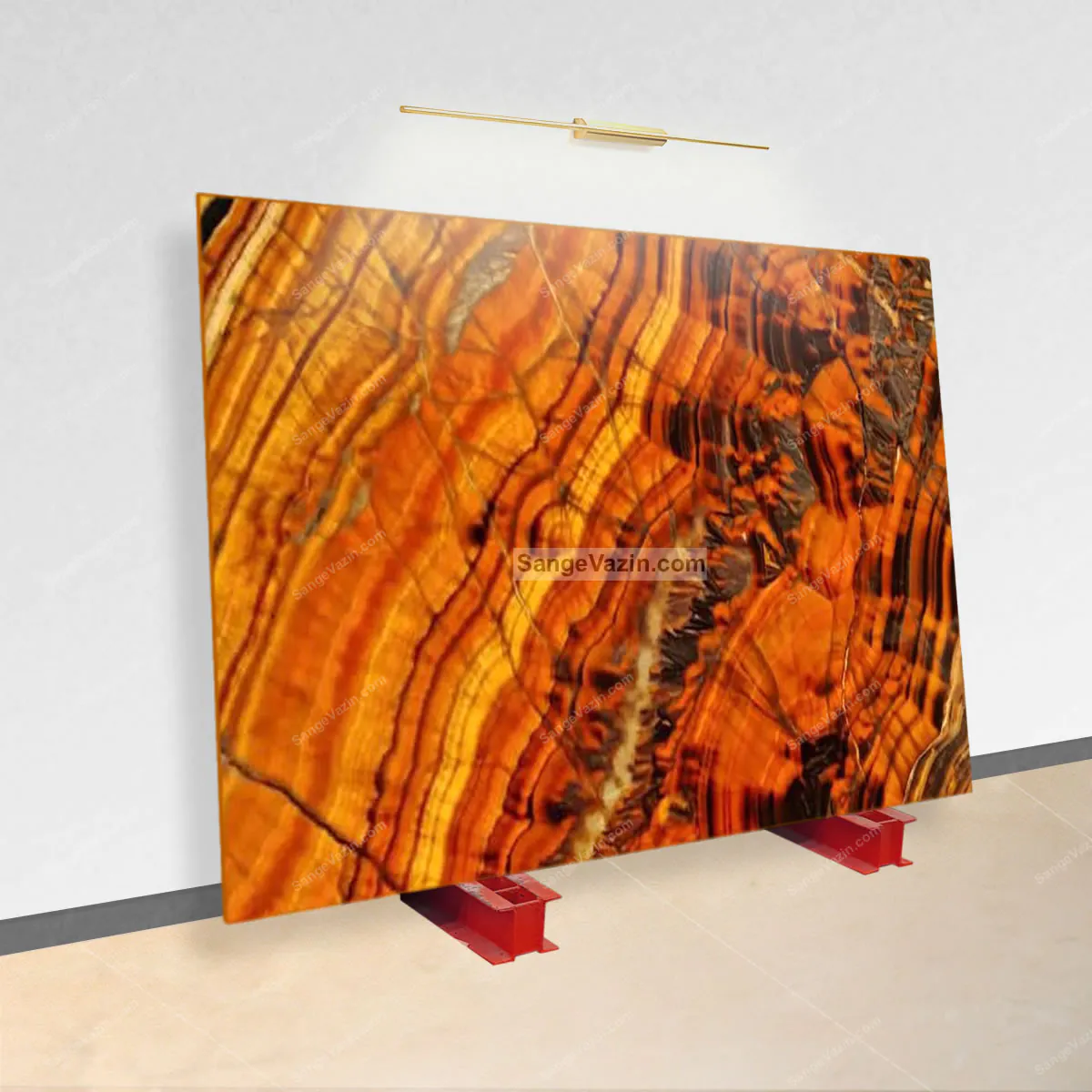 orange onyx stone