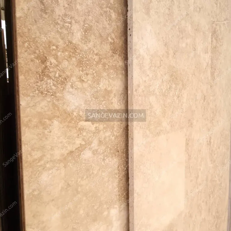 darreh bokhari grade B travertine for facade and frontage of building