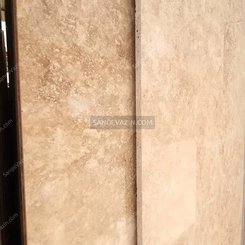 darreh bokhari grade B travertine for facade and frontage of building