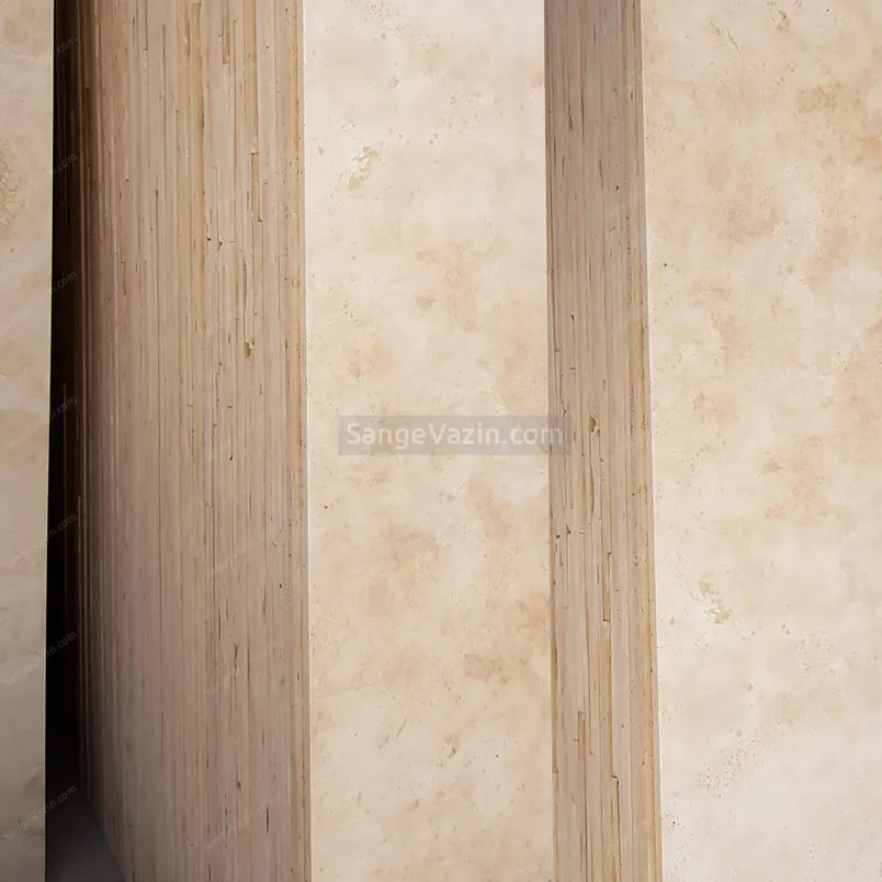 sort A of darreh bokhari travertine for facade and outdoor wall