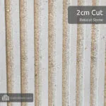 2 cm cut finish of basalt stone