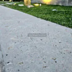 basalt stone tile on floor outdoor