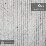 cut finish of basalt stone