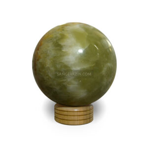 Green Calcite Sphere