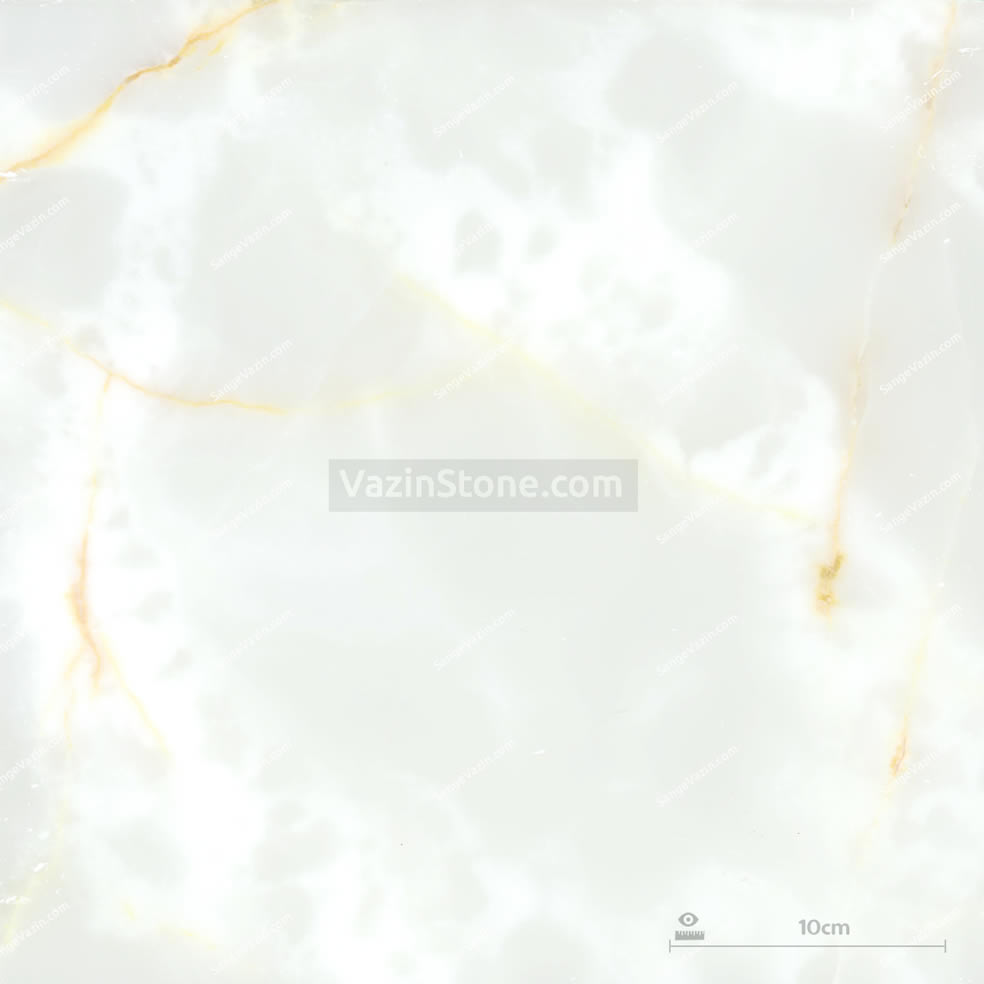 Color and texture of white marble with golden vein