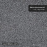 black granite bush hammered finish