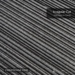 black granite irregular cut finish