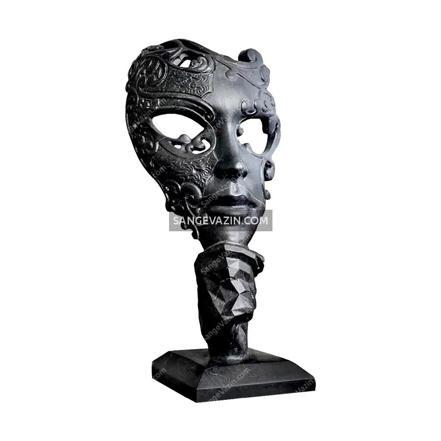 Masquerade Ball Stone Statue