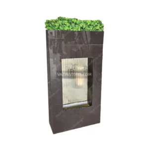 Siyamak glass stone fountain