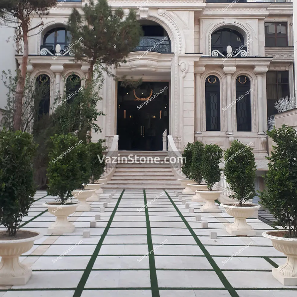 Counrtyard stone tiles