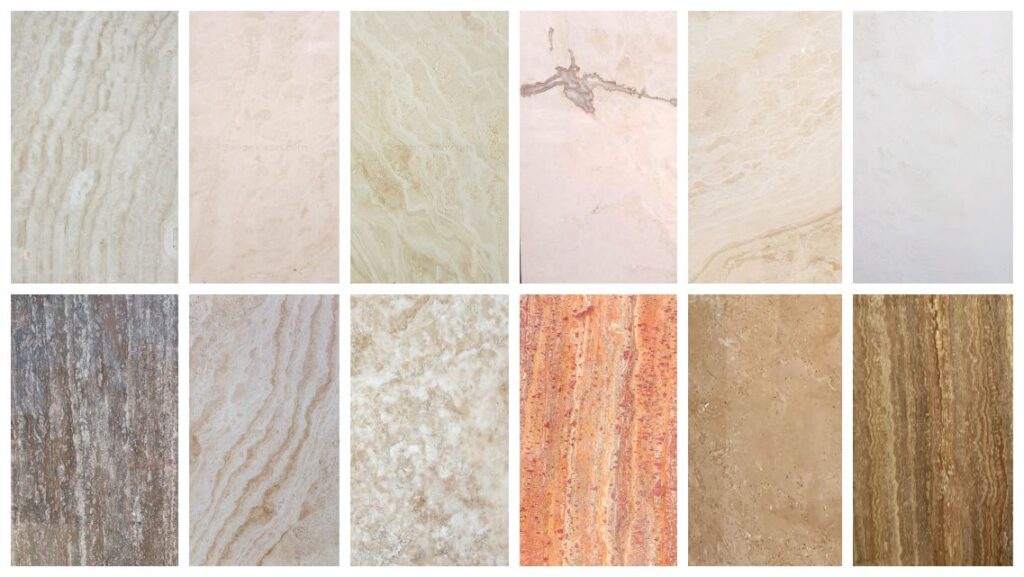 travertine of iran texture