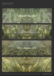 green granite of birjand slab