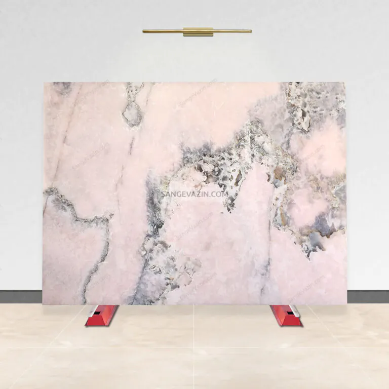afghan pink onyx slab