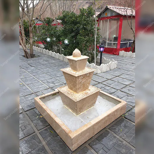 Anoush outdoor fountain