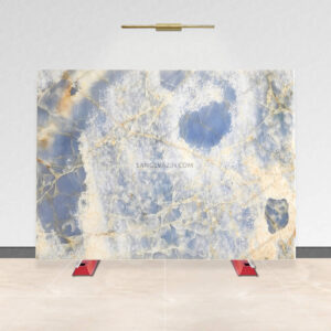 Blue onyx marble slab stone