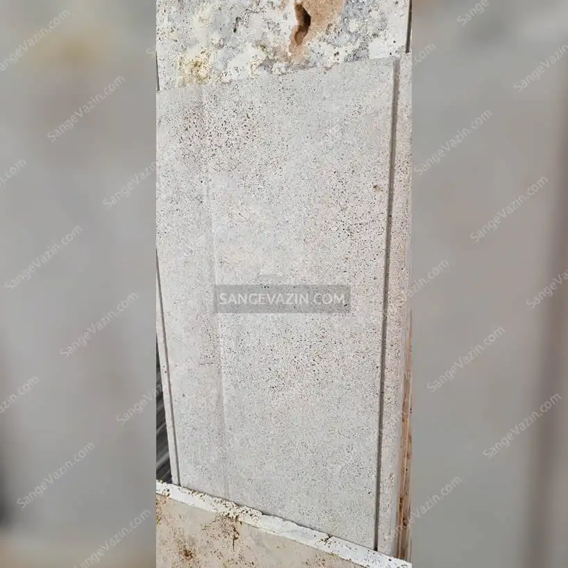 Parapet wall stone tile
