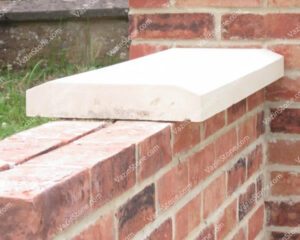 Flat parapet wall stone