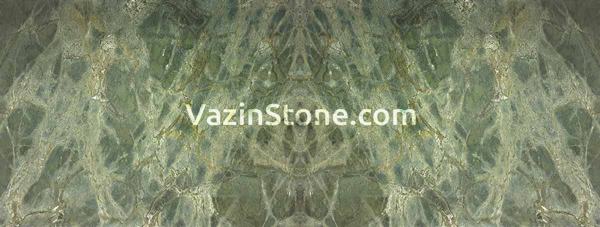 green granite red spot book matched slab stone