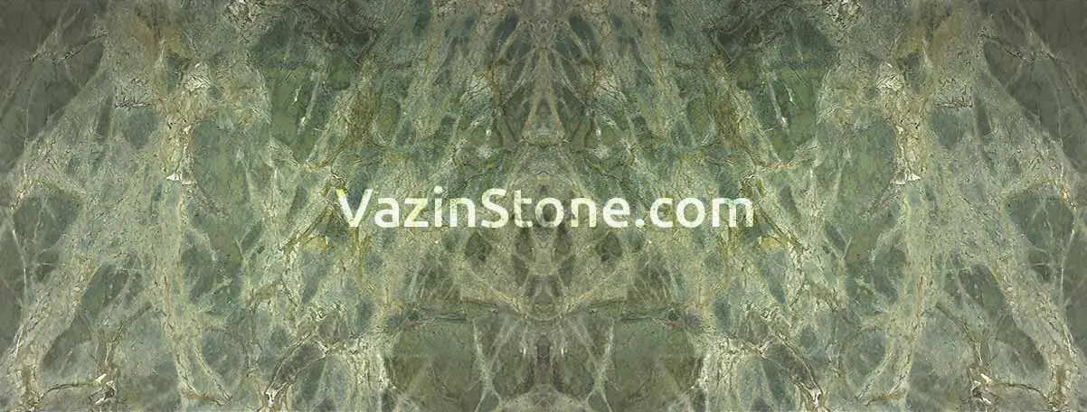 green granite red spot book matched slab stone