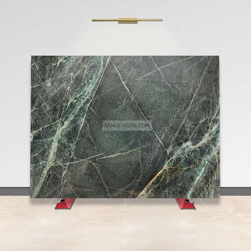 Royal green granite stone slab