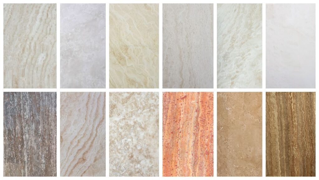 travertine stone textures - iran collection